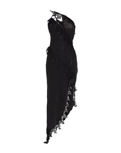 Blumarine Woman Maxi Dress Black Size 6 Polyester