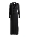 Blumarine Woman Maxi Dress Black Size 6 Viscose, Acetate, Elastane