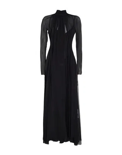 Blumarine Woman Maxi Dress Black Size 8 Polyester