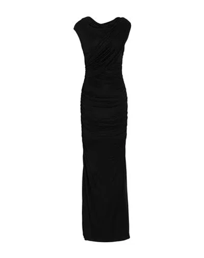 Blumarine Woman Maxi Dress Black Size 8 Viscose