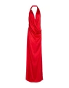 Blumarine Woman Maxi Dress Red Size 6 Polyester In Red