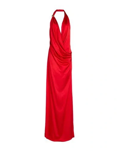 Blumarine Woman Maxi Dress Red Size 6 Polyester