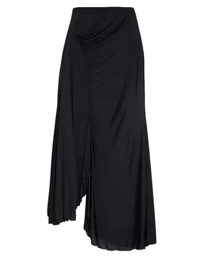 Blumarine Woman Maxi Skirt Black Size 4 Viscose