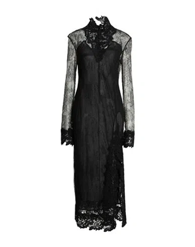 Blumarine Woman Midi Dress Black Size 4 Polyester