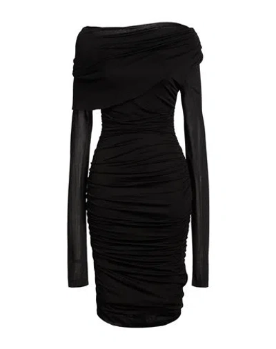 Blumarine Woman Midi Dress Black Size 8 Viscose