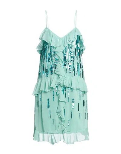 Blumarine Woman Midi Dress Light Green Size 8 Viscose