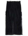 Blumarine Woman Midi Skirt Black Size 8 Polyamide, Virgin Wool In Black