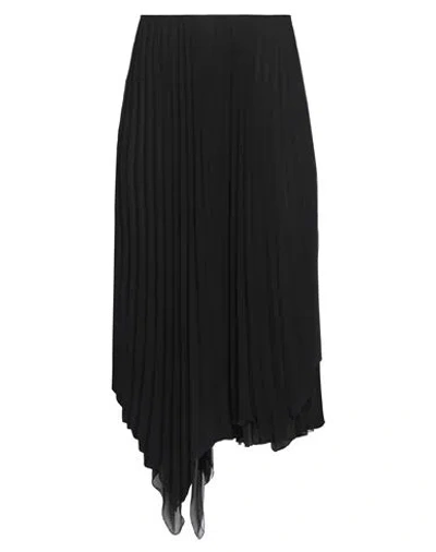 Blumarine Woman Midi Skirt Black Size 8 Polyester