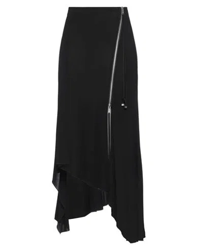 Blumarine Woman Midi Skirt Black Size 8 Viscose