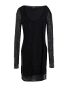 Blumarine Woman Mini Dress Black Size 4 Polyamide, Elastane In Black