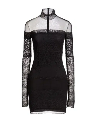 Blumarine Woman Mini Dress Black Size 6 Polyamide, Elastane