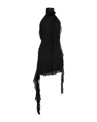 Blumarine Woman Mini Dress Black Size 6 Silk