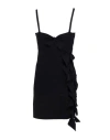 Blumarine Woman Mini Dress Black Size 6 Viscose, Polyester