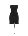 Blumarine Woman Mini Dress Black Size 8 Polyester, Elastane In Black
