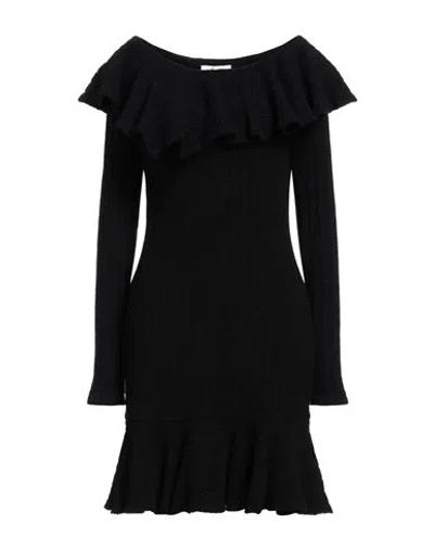 Blumarine Woman Mini Dress Black Size M Wool
