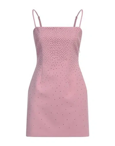 Blumarine Square-neck Sleeveless Dress In Pink