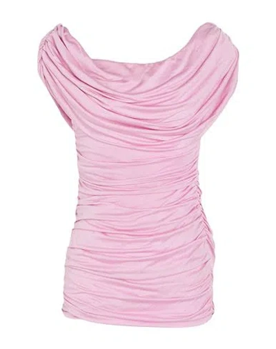 Blumarine Woman Mini Dress Pink Size 6 Viscose