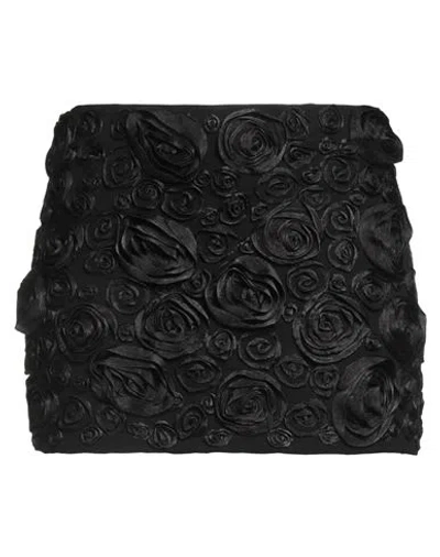 Blumarine Woman Mini Skirt Black Size 4 Viscose