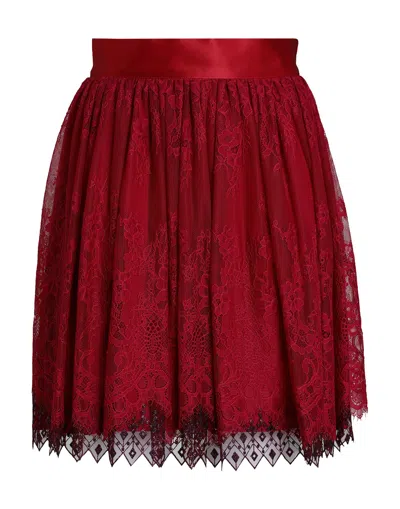 Blumarine Mini Skirts In Red