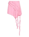 Blumarine Woman Mini Skirt Pink Size 8 Viscose