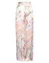 Blumarine Woman Pants Beige Size 10 Silk In Beige