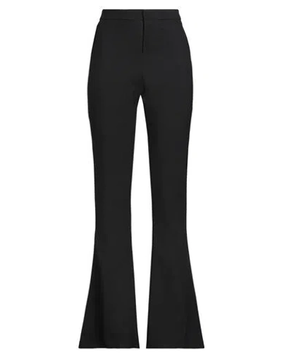 Blumarine Woman Pants Black Size 12 Polyester, Elastane