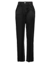 Blumarine Woman Pants Black Size 6 Acetate, Silk, Cotton