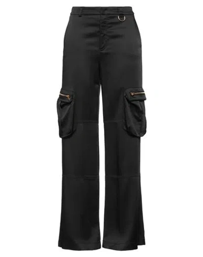 Blumarine Woman Pants Black Size 6 Acetate, Viscose, Elastane