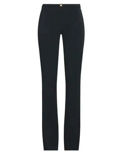 Blumarine Woman Pants Midnight Blue Size 8 Viscose, Acetate, Elastane