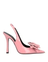 Blumarine Woman Pumps Pink Size 8 Soft Leather In Pink