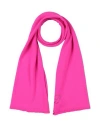 Blumarine Woman Scarf Fuchsia Size - Virgin Wool, Cashmere In Pink