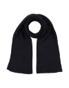 Blumarine Woman Scarf Navy Size - Mohair Wool, Alpaca Wool, Polyamide In Navy Blue