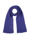 Blumarine Woman Scarf Purple Size - Mohair Wool, Alpaca Wool, Polyamide
