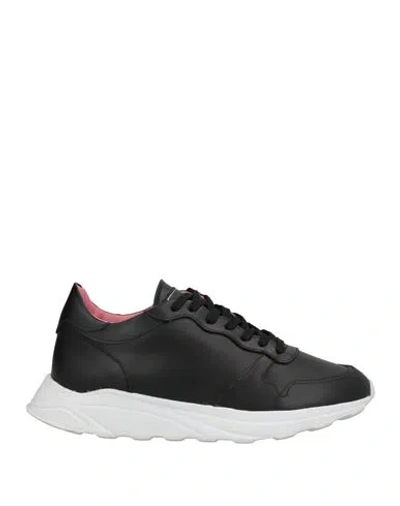 Blumarine Woman Sneakers Black Size 10 Textile Fibers