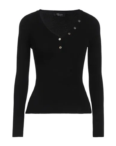 Blumarine Woman Sweater Black Size 10 Viscose, Polyester