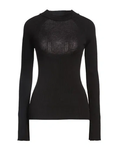 Blumarine Woman Sweater Black Size 6 Virgin Wool