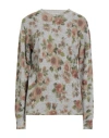 Blumarine Woman Sweater Grey Size 8 Wool, Polyamide