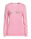 Blumarine Woman Sweater Pink Size 6 Silk In Pink