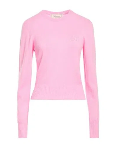 Blumarine Woman Sweater Pink Size 8 Cashmere
