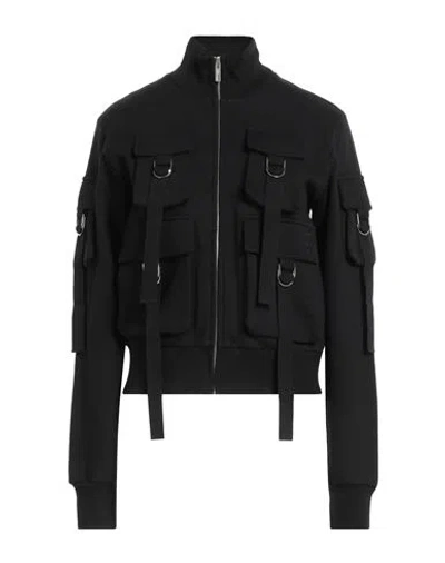 Blumarine Woman Sweatshirt Black Size L Cotton