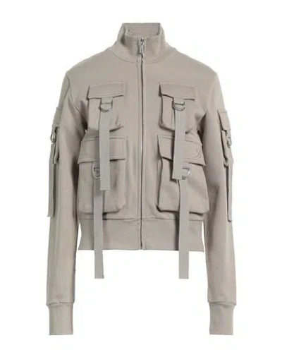 Blumarine Woman Sweatshirt Grey Size M Cotton