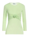 Shop Blumarine Woman T-shirt Light Green Size 0 Viscose, Elastane
