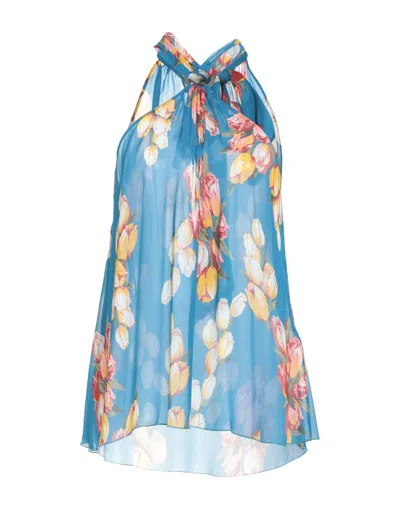 Blumarine Tops In Blue