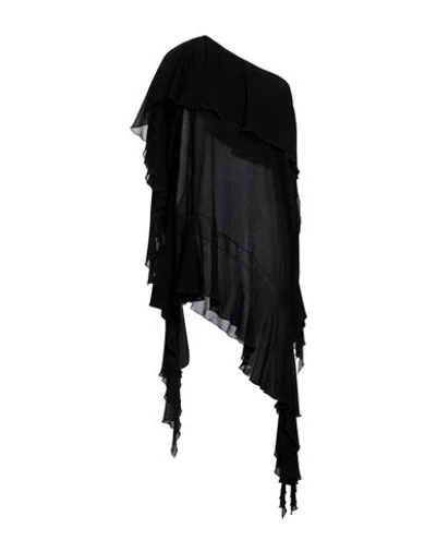 Blumarine Woman Top Black Size 2 Viscose