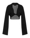 Blumarine Woman Top Black Size 8 Viscose, Elastane In Black
