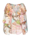 Blumarine Woman Blouse Ivory Size 8 Silk In White