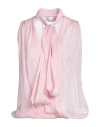 Blumarine Woman Top Light Pink Size 6 Silk In Pink
