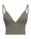 Blumarine Woman Top Military Green Size 6 Wool In Military Green