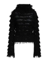 Blumarine Woman Turtleneck Black Size 8 Virgin Wool In Black