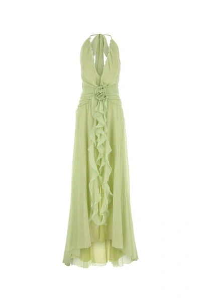 Blumarine Women 2a568a Georgette Dress In Green